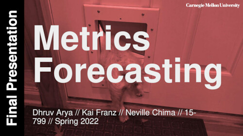 [PRESENTATION] Metrics Forecasting